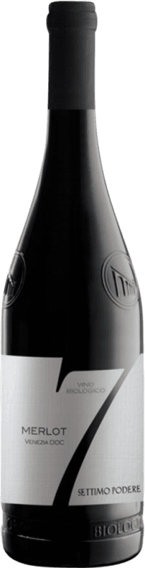 Envio grátis | Vinho tinto Cantina Pizzolato Settimo Podere I.G.T. Venezia Venecia Itália Merlot 75 cl