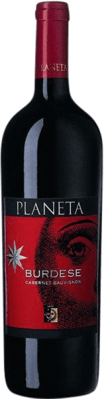 Envio grátis | Vinho tinto Planeta Burdese D.O.C. Sicilia Sicília Itália Cabernet Sauvignon 75 cl