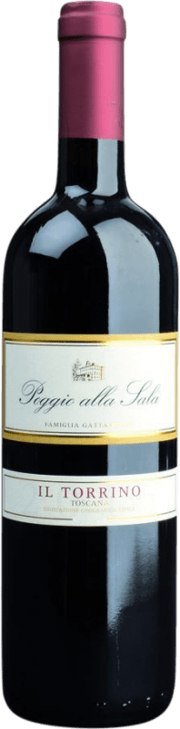 Free Shipping | Red wine Poggio alla Sala Il Torrino Rosso I.G.T. Toscana Tuscany Italy Merlot, Sangiovese 75 cl