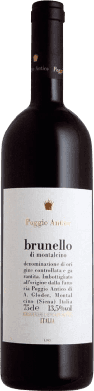 Бесплатная доставка | Красное вино Poggio Antico D.O.C.G. Brunello di Montalcino Тоскана Италия Sangiovese Grosso 75 cl