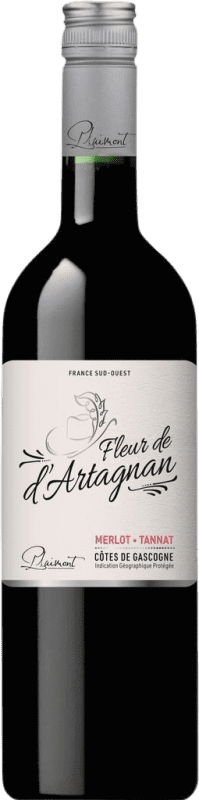 送料無料 | 赤ワイン Plaimont Fleur de d'Artagnan Merlot Tannat I.G.P. Vin de Pays Côtes de Gascogne フランス Merlot, Nebbiolo 75 cl