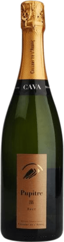 Envoi gratuit | Blanc mousseux Pupitre Brut D.O. Cava Catalogne Espagne Nebbiolo, Xarel·lo 75 cl