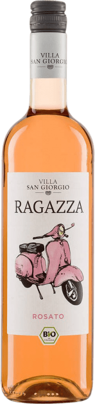 Free Shipping | Rosé wine Ragazza Villa San Giorgio Rosato Italy 75 cl