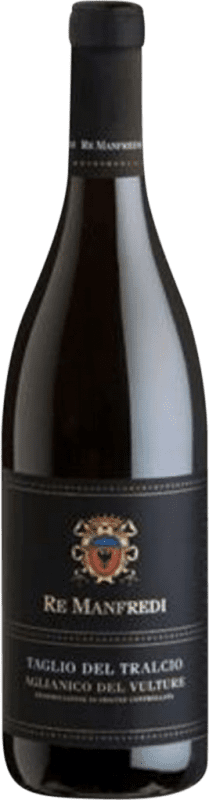 17,95 € | Red wine Re Manfredi Taglio del Tralcio Rosso D.O.C. Aglianico del Vulture Basilicata Italy Aglianico 75 cl