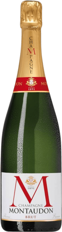 送料無料 | 白スパークリングワイン Reims. Montaudon Brut A.O.C. Champagne シャンパン フランス Pinot Black, Chardonnay, Pinot Meunier 75 cl