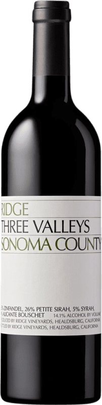 58,95 € Envoi gratuit | Vin Rouge Ridge Three Valleys I.G. California