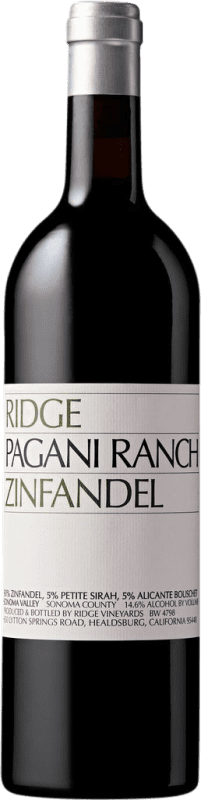 73,95 € Envío gratis | Vino Tinto Ridge Pagani Ranch I.G. California