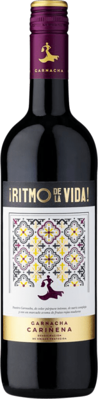 Бесплатная доставка | Красное вино Ritmo de la Vida D.O. Cariñena Арагон Испания Grenache 75 cl