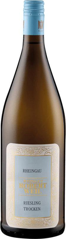 17,95 € | 白酒 Robert Weil 干 Q.b.A. Rheingau Rheingau 德国 Riesling 1 L