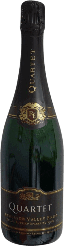 53,95 € | Blanc mousseux Roederer Estate Quartet Brut I.G. California Californie États Unis Pinot Noir, Chardonnay 75 cl