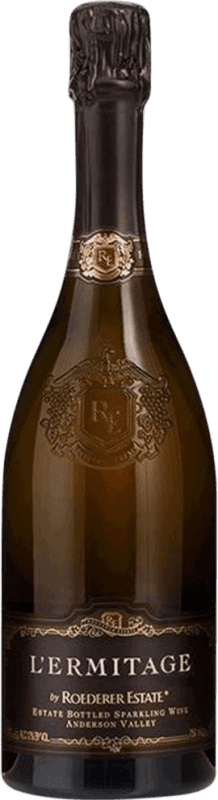 Бесплатная доставка | Белое игристое Roederer Estate Quartet L'Ermitage Sparkling брют I.G. California Калифорния Соединенные Штаты Nebbiolo, Chardonnay 75 cl