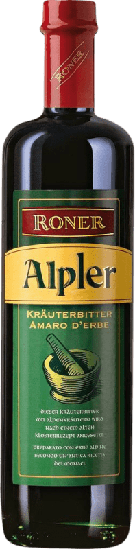 Free Shipping | Herbal liqueur Roner Alpler Italy 70 cl