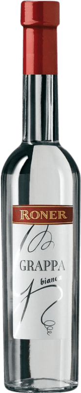 Envio grátis | Aguardente Grappa Roner Bianca Itália Garrafa Medium 50 cl