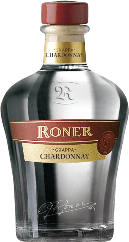 Envio grátis | Aguardente Grappa Roner Itália Chardonnay 70 cl