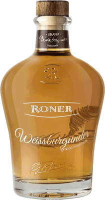Grappa Roner Pinot Branco Barrel Aged — Envelhecido em Barrica 70 cl