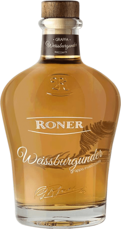 Kostenloser Versand | Grappa Roner Invecchiata Italien Weißburgunder 70 cl