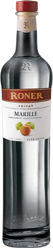 Envio grátis | Aguardente Orujo Roner Marillenbrand Privat Itália Garrafa Medium 50 cl