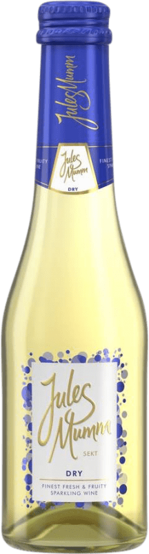 Envío gratis | Espumoso blanco Jules Mumm Dry Sekt Seco Alemania Botellín 20 cl