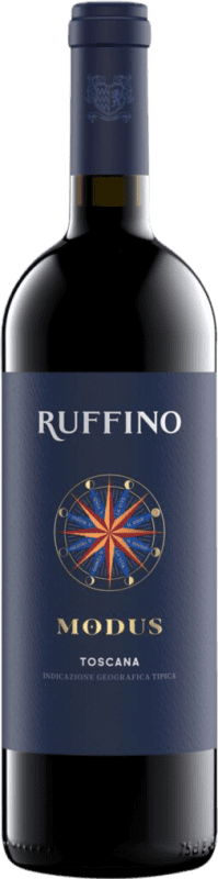 Free Shipping | Red wine Ruffino Modus I.G.T. Toscana Tuscany Italy Merlot, Cabernet Sauvignon, Sangiovese 75 cl