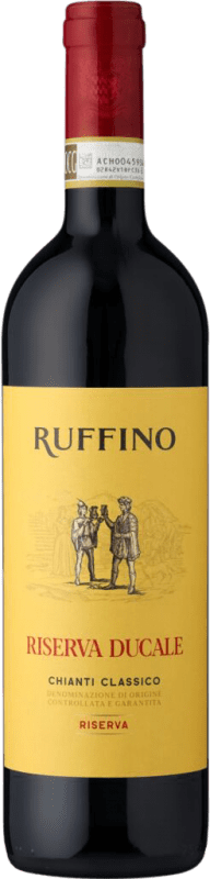 送料無料 | 赤ワイン Ruffino 予約 D.O.C.G. Chianti Classico イタリア Merlot, Cabernet Sauvignon, Sangiovese 75 cl