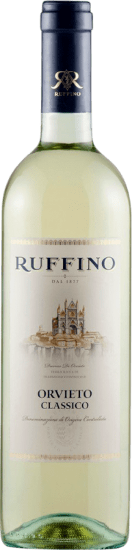 Бесплатная доставка | Белое вино Ruffino Classico D.O.C. Orvieto Италия Nebbiolo, Grechetto 75 cl