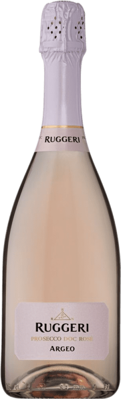 送料無料 | ロゼスパークリングワイン Ruggeri Argeo Rosé Brut D.O.C. Prosecco フリウリ - ヴェネツィアジュリア イタリア Nebbiolo, Glera 75 cl