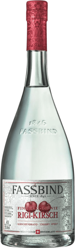 Envio grátis | Licores S. Fassbind Eau de Vie Rigi Kirsch Suíça 70 cl