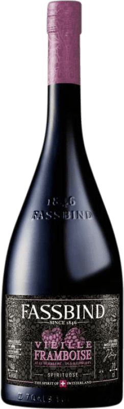 Envio grátis | Licores S. Fassbind Vieille Framboise Suíça 70 cl