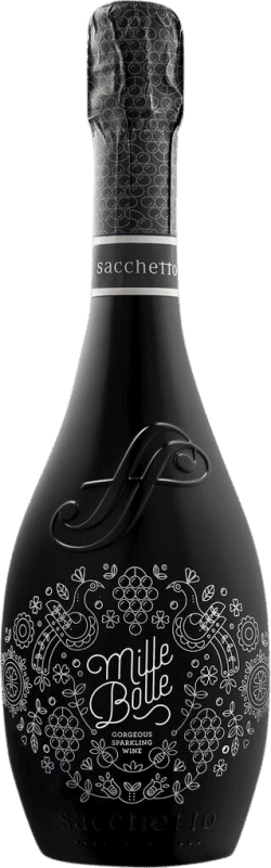 17,95 € Spedizione Gratuita | Spumante Bianco Sacchetto Mille Bolle Extra Dry — Extra Secco Millesimato I.G.T. Venezia