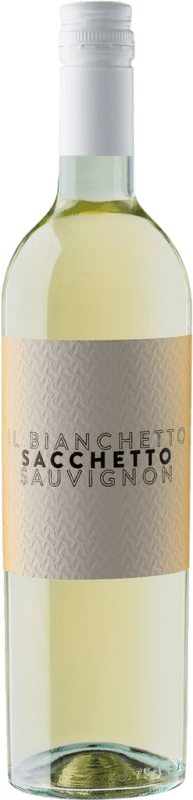 Бесплатная доставка | Белое вино Sacchetto Bianchetto I.G.T. Delle Venezie Venecia Италия Sauvignon White 75 cl