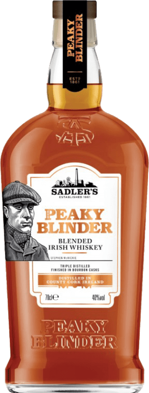 送料無料 | ウイスキーブレンド Sadler's Peaky Blinder イギリス 70 cl