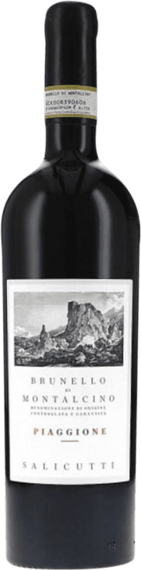 143,95 € Envio grátis | Vinho tinto Salicutti Piaggione D.O.C.G. Brunello di Montalcino