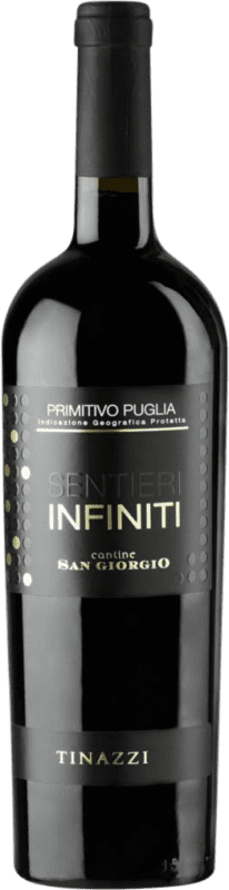 22,95 € Spedizione Gratuita | Vino rosso San Giorgio Tinazzi. Sentieri Infiniti I.G.T. Puglia