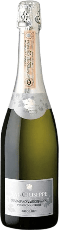 送料無料 | 白スパークリングワイン Azienda Agricola S. Giuseppe Brut D.O.C.G. Prosecco di Valdobbiadene Superiore di Cartizze Venecia イタリア Prosecco 75 cl