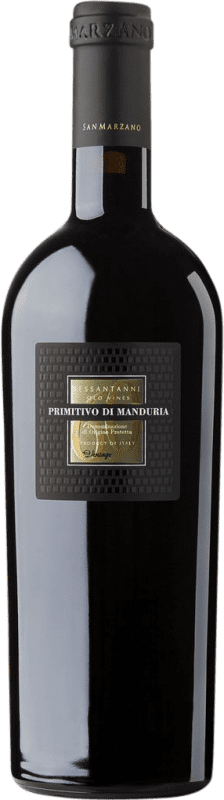 23,95 € | Red wine San Marzano Sessantanni D.O.C. Primitivo di Manduria Puglia Italy Primitivo 75 cl