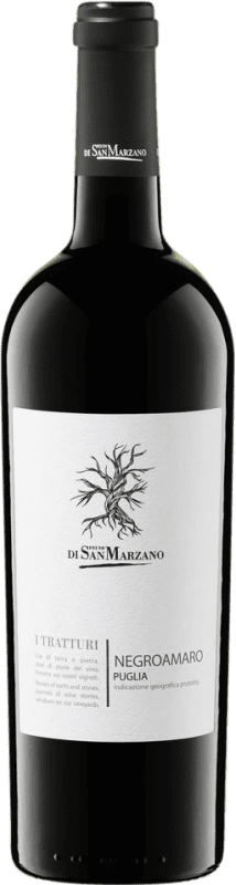 10,95 € Spedizione Gratuita | Vino rosso San Marzano I Tratturi I.G.T. Puglia