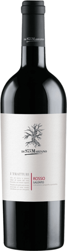 10,95 € Spedizione Gratuita | Vino rosso San Marzano I Tratturi Rosso I.G.T. Salento