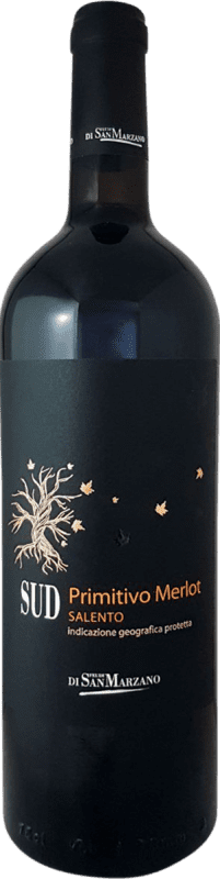 Kostenloser Versand | Rotwein San Marzano I.G.T. Salento Italien Merlot, Nebbiolo 75 cl