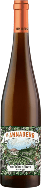 送料無料 | 白ワイン Sankt Annaberg Burrweiler Schäwer Q.b.A. Pfälz Pfälz ドイツ Riesling 75 cl