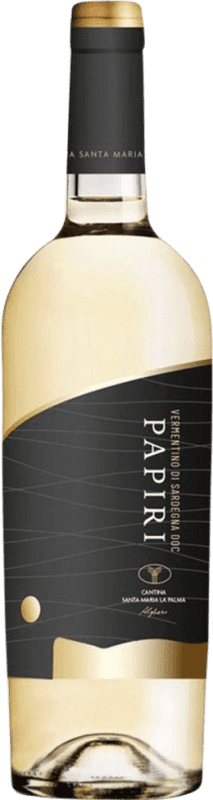 免费送货 | 白酒 Santa Maria di Palma Papiri D.O.C. Vermentino di Sardegna Cerdeña 意大利 75 cl