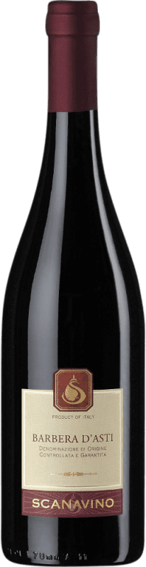 Free Shipping | Red wine Scanavino D.O.C. Barbera d'Asti Piemonte Italy Barbera 75 cl