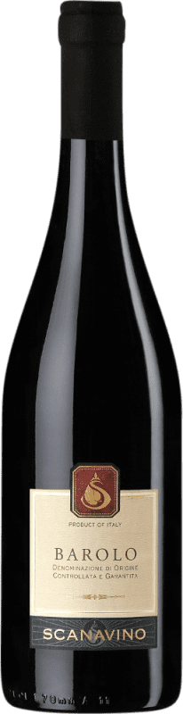 Бесплатная доставка | Красное вино Scanavino D.O.C.G. Barolo Пьемонте Италия Nebbiolo 75 cl