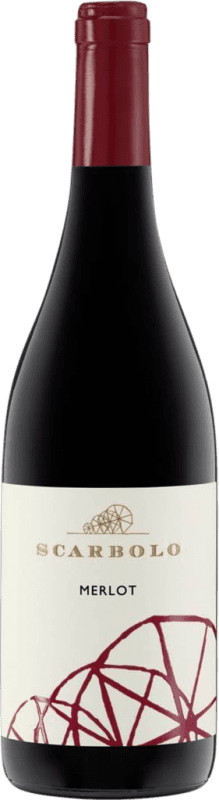 Kostenloser Versand | Rotwein Scarbolo Rosso D.O.C. Friuli Grave Friaul-Julisch Venetien Italien Riflesso dal Peduncolo Rosso 75 cl