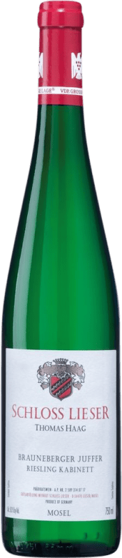 Бесплатная доставка | Белое вино Schloss Lieser Juffer Kabinett Q.b.A. Mosel Mosel Германия Riesling 75 cl