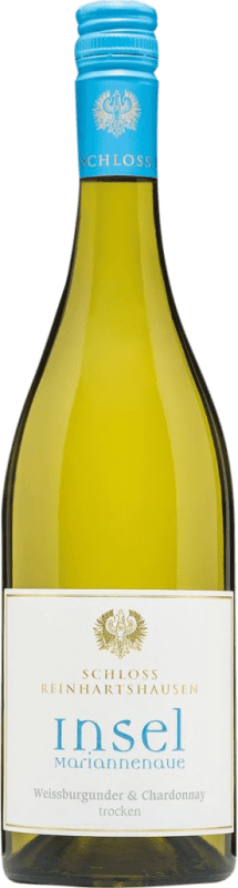 Kostenloser Versand | Weißwein Schloss Reinhartshausen Weissburgunder Chardonnay Q.b.A. Rheingau Rheingau Deutschland Chardonnay, Weißburgunder 75 cl