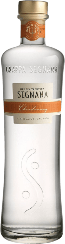 Envio grátis | Aguardente Grappa Segnana D.O.C. Trentino Trentino Itália Chardonnay 70 cl