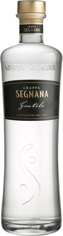 Envio grátis | Aguardente Grappa Segnana Gentile D.O.C. Trentino Trentino Itália Chardonnay 70 cl