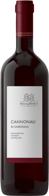 6,95 € Spedizione Gratuita | Vino rosso Sella e Mosca D.O.C. Cannonau di Sardegna