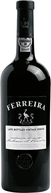 Бесплатная доставка | Крепленое вино Sogrape Ferreira Late Bottled Vintage I.G. Porto порто Португалия Nebbiolo, Touriga Franca, Touriga Nacional, Tinta Amarela, Tinta Barroca 75 cl