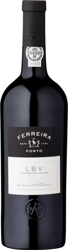 Free Shipping | Fortified wine Sogrape Ferreira Late Bottled Vintage I.G. Porto Porto Portugal Nebbiolo, Touriga Franca, Touriga Nacional, Tinta Amarela, Tinta Barroca 75 cl